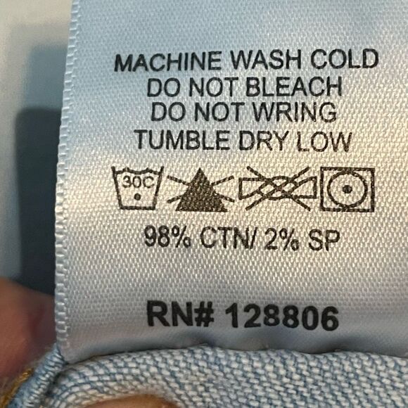 Fashion Nova Only Good Vibes Extreme Bell Bottom Jeans Blue Light Wash Denim 26 - Picture 9 of 9